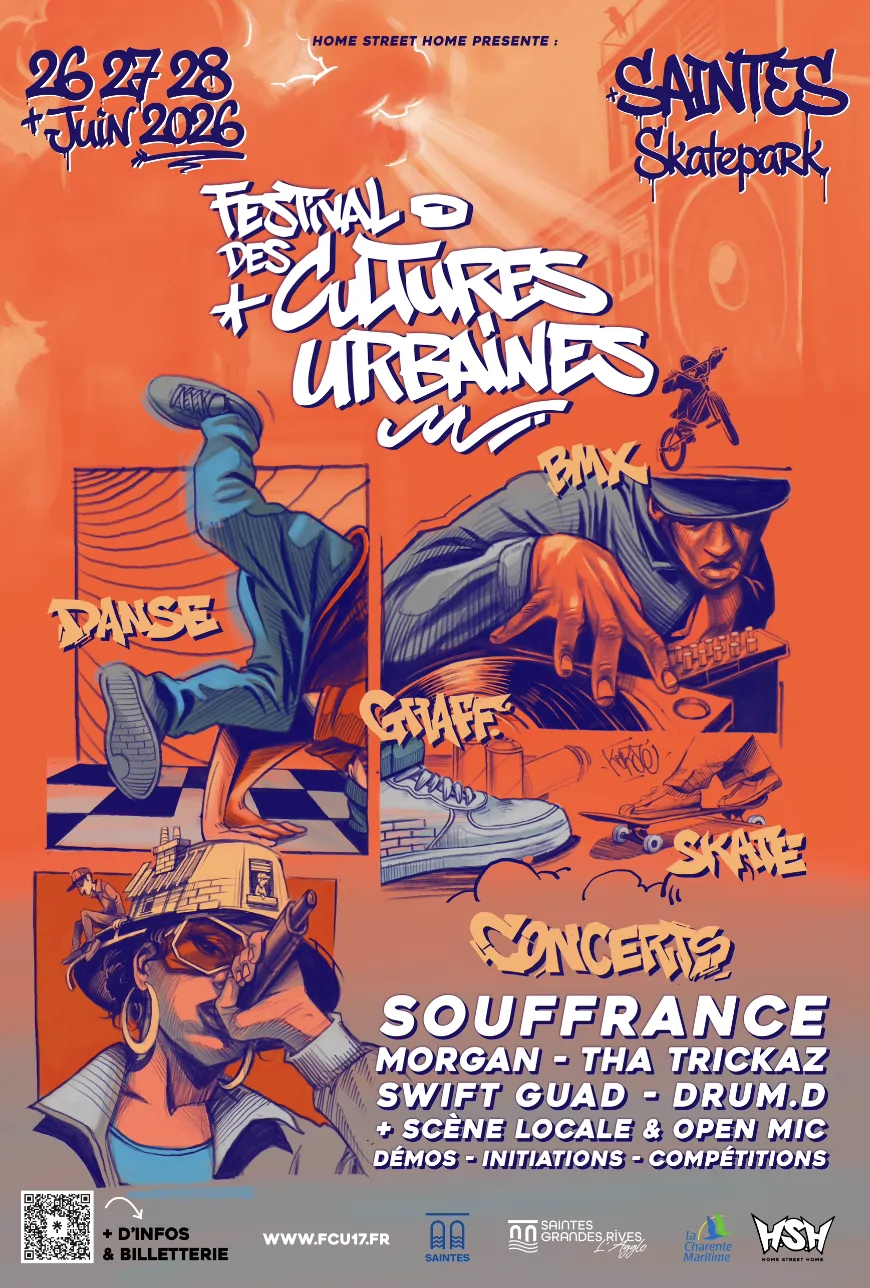 Affiche : Festival des Cultures Urbaines #4
